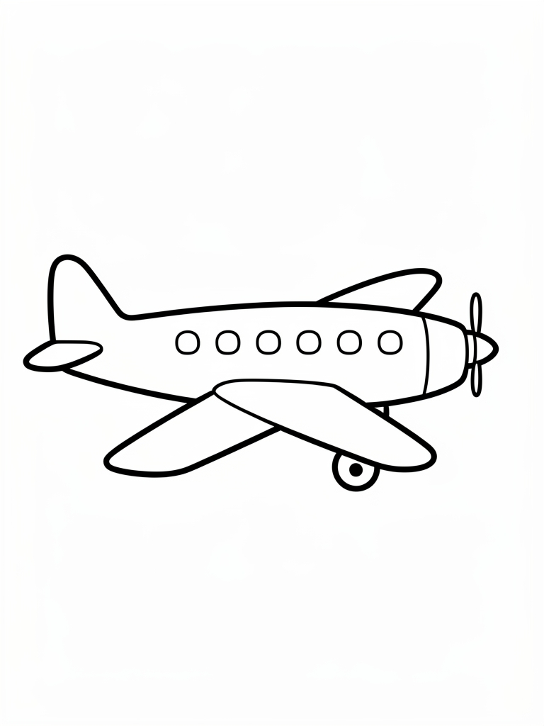 Aeroplane Coloring Pages printable coloring page