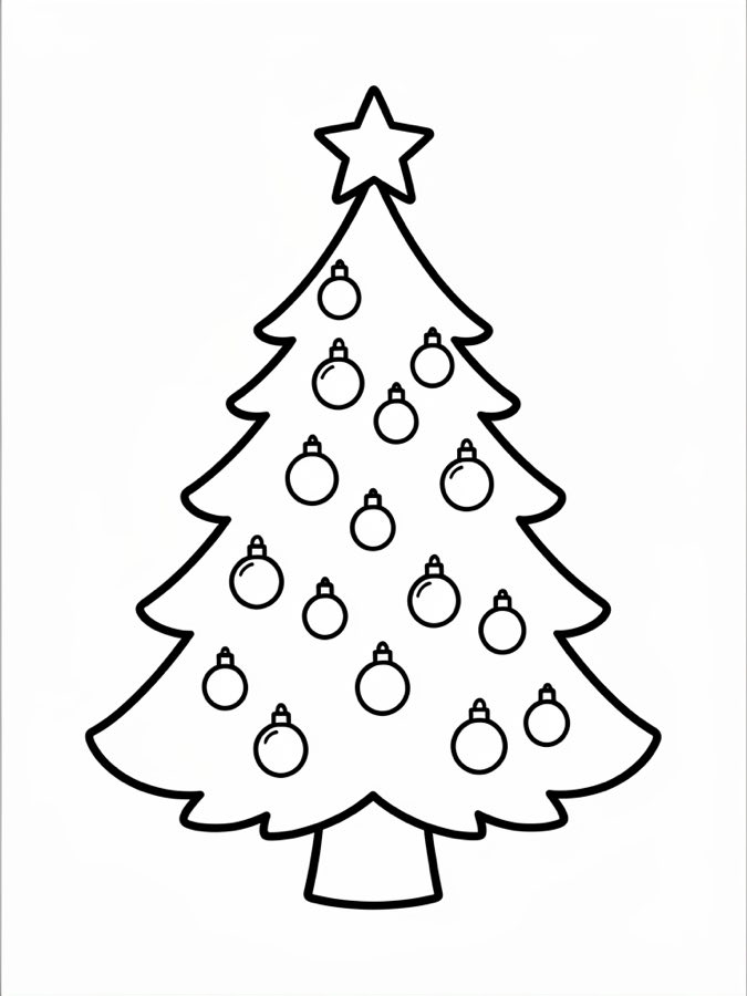 Christmas Coloring Page