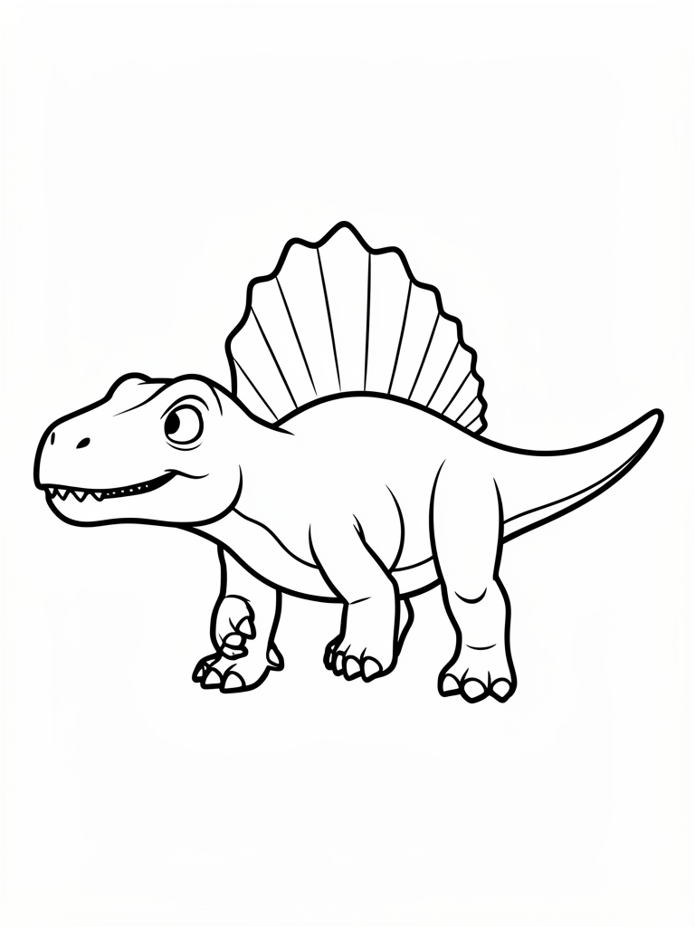 Spinosaurus Coloring Page printable coloring page