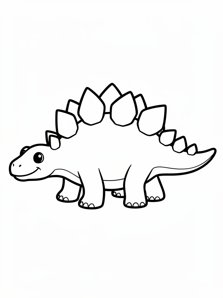 Stegosaurus Coloring Page printable coloring page
