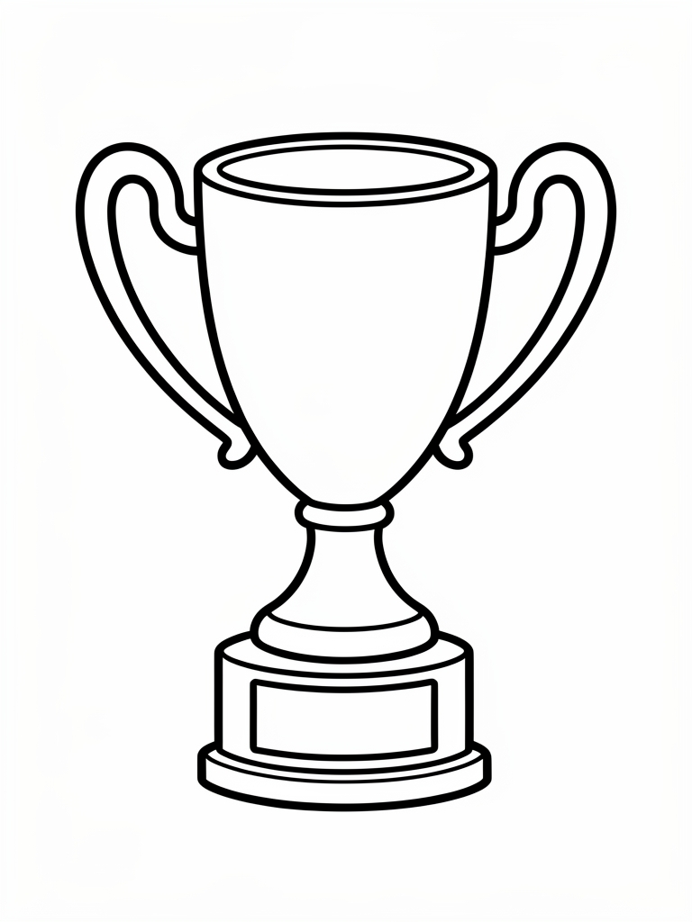 World Cup Trophy Coloring Page printable coloring page